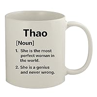 Molandra Products Thao Definition The Most Perfect Woman - Ceramic 11oz White Mug