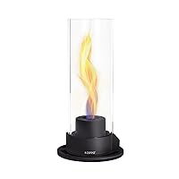 FlameScapes™ Spiral Fire Feature XL - Black (Empty)