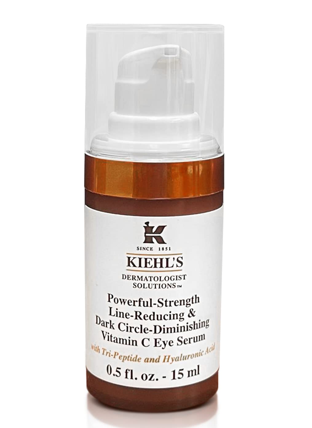 Kiehl's Powerful-Strength Dark Circle Reducing Vitamin C Eye Serum, 0.5 Ounce, 42 grams