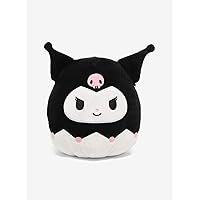 Squishmallows Official Kellytoy Sanrio Squad Squishy Stuffed Plush Toy Animal (Kuromi, 8 Inch)