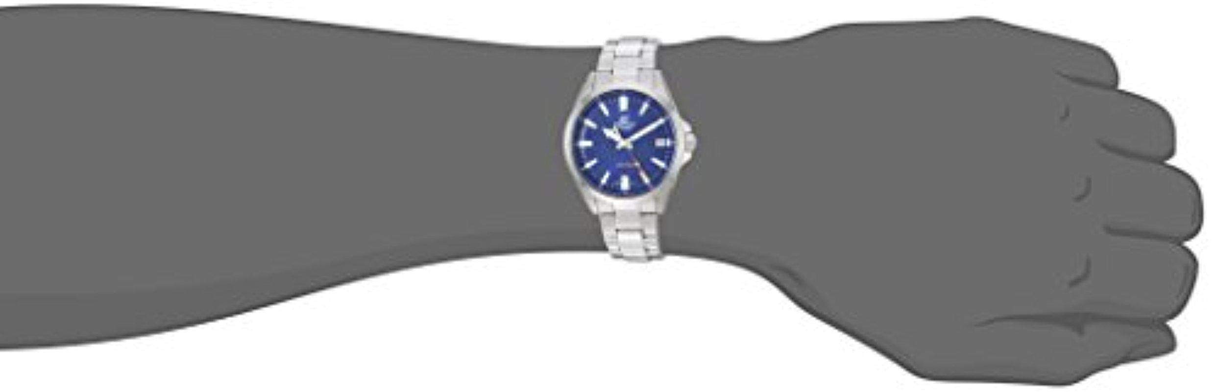 Casio Herren Analog Quartz Armbanduhr Edifice EFV-100