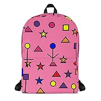 Pixie Abstract Elements Pink Backpack
