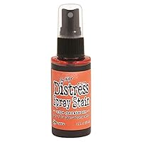 Ranger Tim Holtz Distress Spray Stains Bottles, 1.9-Ounce, Ripe Persimmon