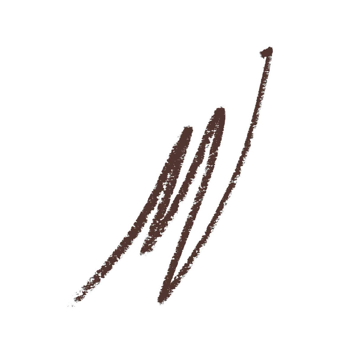 Gentlehomme Mens Eyebrow Pencil Dark Brown, Easily Shape Define Fill Eyebrows and Beard, 2 in 1 brush and ultra-thin pencil, Waterproof Smudge Proof Sweatproof, Durable and Long Lasting (Dark Brown)