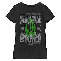 Star Trek Girl's Resistance to Xmas T-Shirt