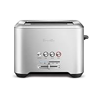 Breville Bit More Toaster 2 Slice BTA70XL, Brushed Stainless Steel