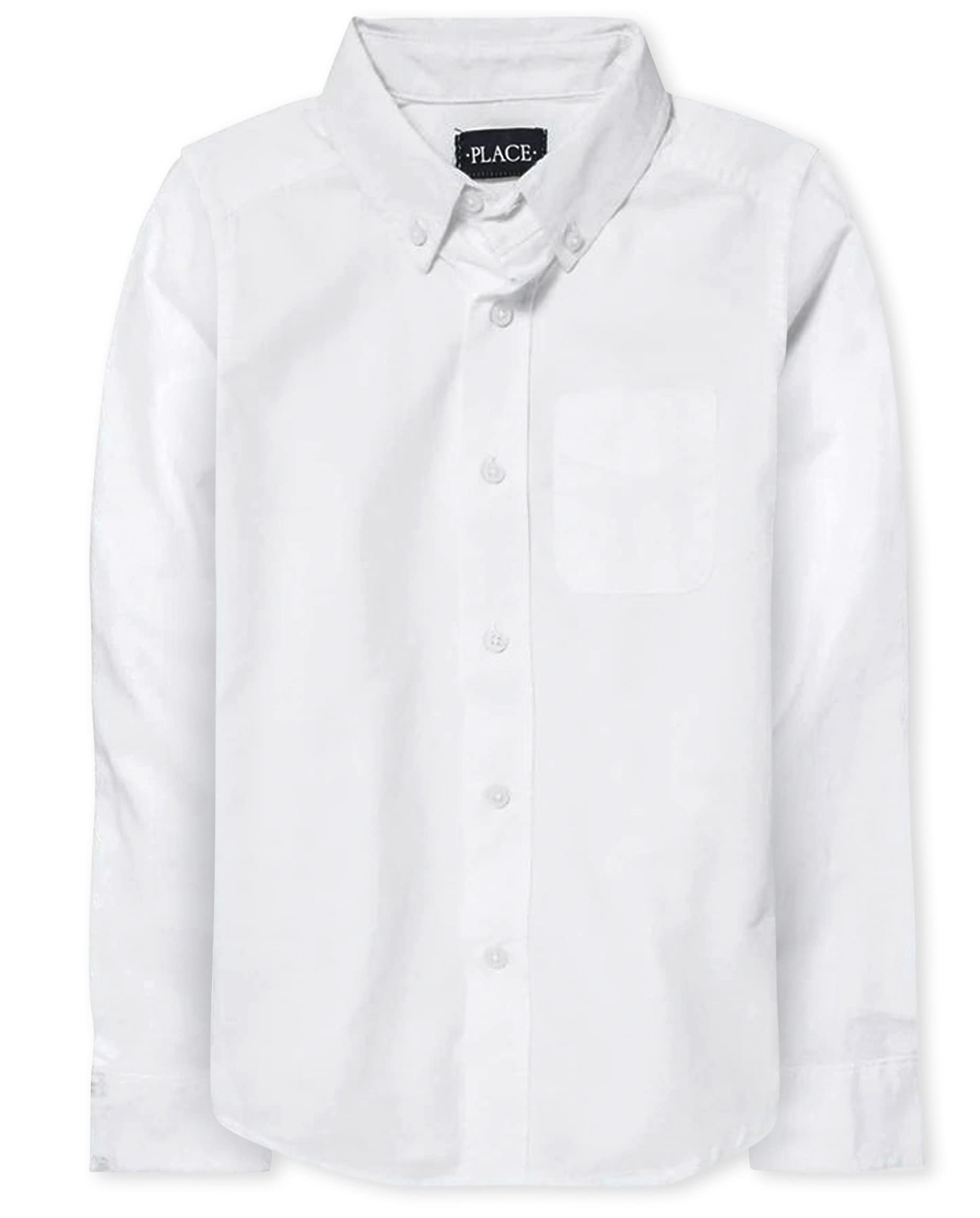 The Children's Place Boys' Long Sleeve Oxford Shirt