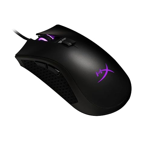 Pulsefire FPS Pro - Gaming Mouse, Software Controlled RGB Light Effects & Macro Customization, Pixart 3389 Sensor Up to 16,000 DPI, 6 Programmable Buttons, Mouse Weight 95g,Black