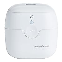 Munchkin Portable UV Sterilizer and Sanitizer Box, Eliminates 99.99% of Germs in 59 Seconds, Mini UV-C Cleaner for Pacifiers and More, White