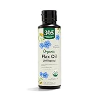 365 by Whole Foods Market, Flax Seed Oil Unfiltered High Lignan Organic, 8 Fl Oz