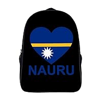 Love Nauru 16 Inch Backpack Business Laptop Backpack Double Shoulder Backpack Carry on Backpack for Hiking Travel Work