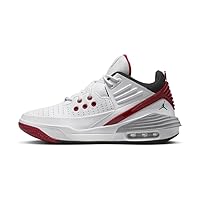 NIKE Jordan Max Aura 5 Mens Trainers Sneakers Black/White/Cement Grey/University Red