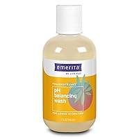 Emerita by Life-flo pH Balancing Feminine Wash, Hydrating Cleanser Soothes Delicate Areas, Fights Odor and Keeps You Feeling Fresh, Made Without Parabens, Fragrance Free, Not Tested on Animals, 4oz