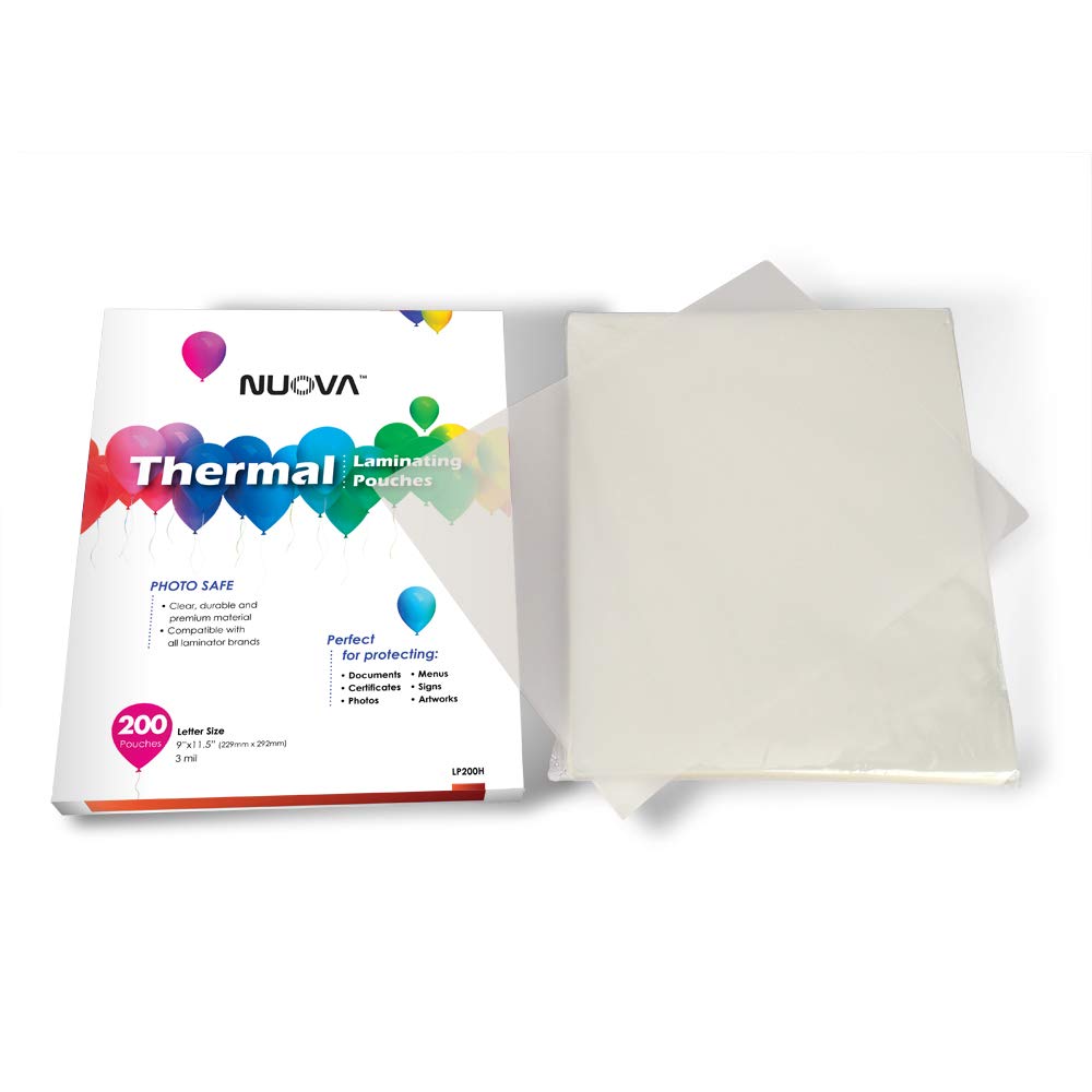 Nuova Premium Thermal Laminating Pouches, 9