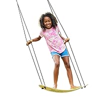 Stand Up Tree Swing, Outdoor Swing - Swingset Outdoor for Kids with Adjustable Handles, Outdoor Swing for Kids, Outdoor Play, Durable, Weatherproof, Easy Installation, 200lbs, Ages 6 and Up