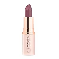 Lipstick, Vivid & Smudge-Free Lip Color with Avocado Oil, Cocoa Seed Butter & More, Long-Lasting Vegan Lipstick, FD&C Dye-Free, Cruelty-Free, Paraben-Free, Gluten Free, Plum Wine