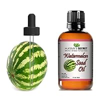 100% Kalahari Watermelon Seed Oil Cold Pressed/Virgin/Undiluted Carrier Oil | For Face, Hair and Body - 1oz