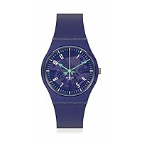 Swatch Photonic Purple Unisex Watch SO28V102, strap