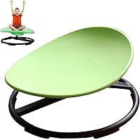 Autism Kids Swivel Chair, Sensory Toys Chair for Kids, Spinning Chair Wobble Chair Balance Toys, Balance Physical Therapy Equipment, Training Body Coordination, Kid Spinning Carousel for Kids 3-12 ( C