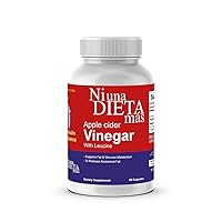 Ni una dieta más Reduce Abdominal Fat - Vinegar Capsules - Best for Weight Loss - Glucose and Fat Metabolism Aid (2 Month Supply)