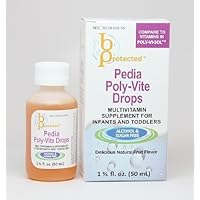 3 pack of Pedia Poly-Vite Drops 50 mL
