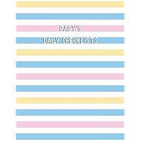 Baby’s Daily Checklists: Newborn Baby Log Tracker Journal | Baby's Daily Log Book for Nanny or Babysitter