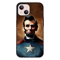 Superhero Print iPhone 13 Mini Case - President Digital Art Phone Case for iPhone 13 Mini - Creative iPhone 13 Mini Case Multicolor…