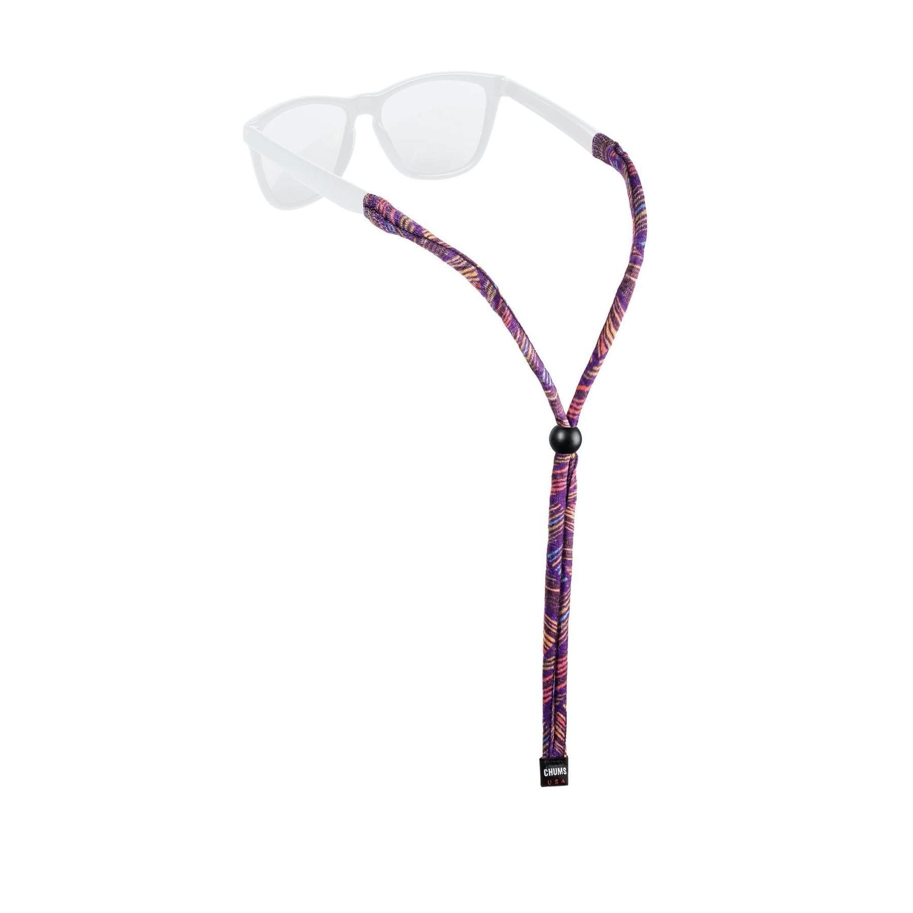 Chums Original Cotton Eyewear Retainer - Adjustable Unisex Sunglasses Keeper (Standard-End)