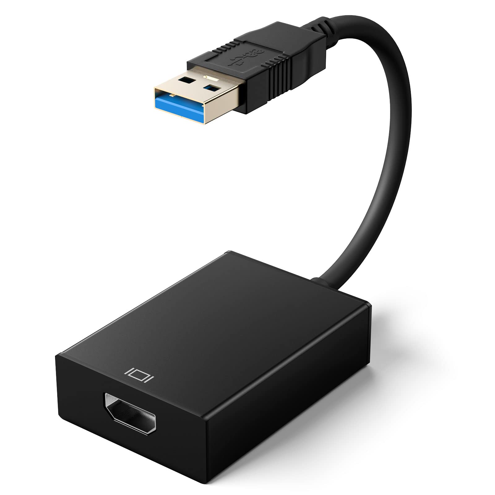 USB HDMI変換アダプタ USB3.0 小型 軽量 5Gbps 安定出力