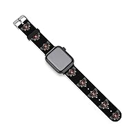 Eagle Heraldic Style with Crown Silicone Strap Sports Watch Bands Soft Watch Replacement Strap for Women Men