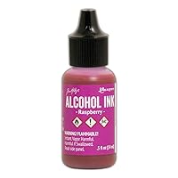 Tim Holtz Adirondack Alcohol Ink, Raspberry, 0.5oz