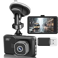 Dash Cam ,【2022 New Version】 1080P Full HD Dash Camera for Cars Front with 2.31-Inch LCD Screen, Night Vision, 170° Wide Angle, G-Sensor Motion Detection and Parking Monitor , Loop Recording