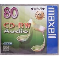 Maxell Music CD-RW 80 Minute 1 Count 10 mm Case, 50-Pack cdrwa80mq. 1TP