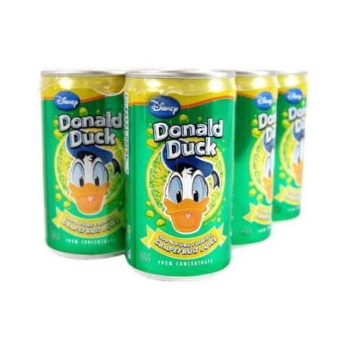 Donald Duck Grapefruit Juice, 5.5 Fluid Ounce - 6 per pack -- 4 packs per case.