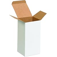 Aviditi White Folding Gift Boxes, 3