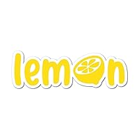 Lemon Sticker Decal Happy Laptop Funny Joke Bumper Stupid