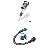 Bosch 11335K 35-Pound 1-1/8-Inch Jack Hammer Kit with HDC400 Hex Chiseling Dust Collection Attachment, 1-1/8