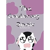 Cowloring book: A simple cow themed coloring book