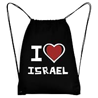 I love Israel Bicolor Heart Sport Bag 18