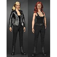 HiPlay 1/6 Scale Female Leather Outfit Costume for 12 inch Female Seamless Action Figure Phicen/TBLeague ZY24