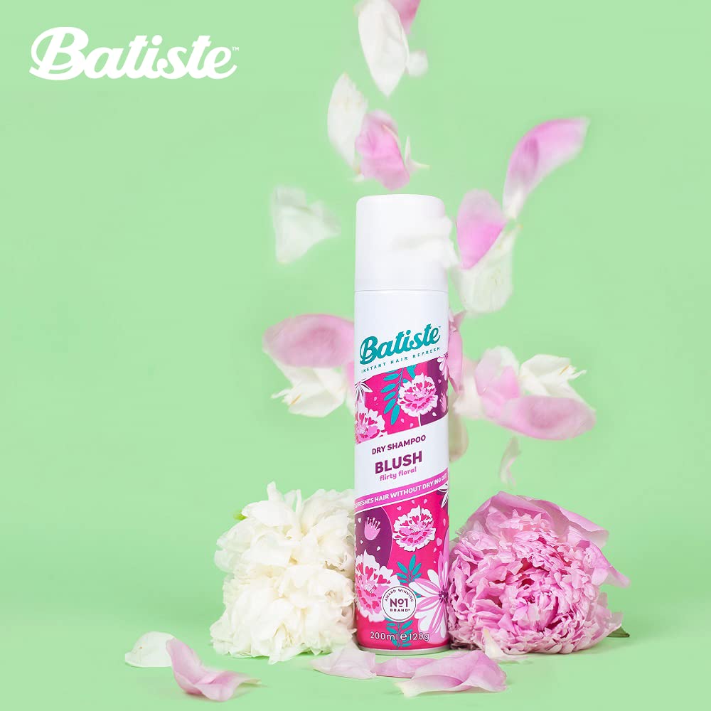 Batiste Dry Shampoo, Blush Fragrance, 3 Count
