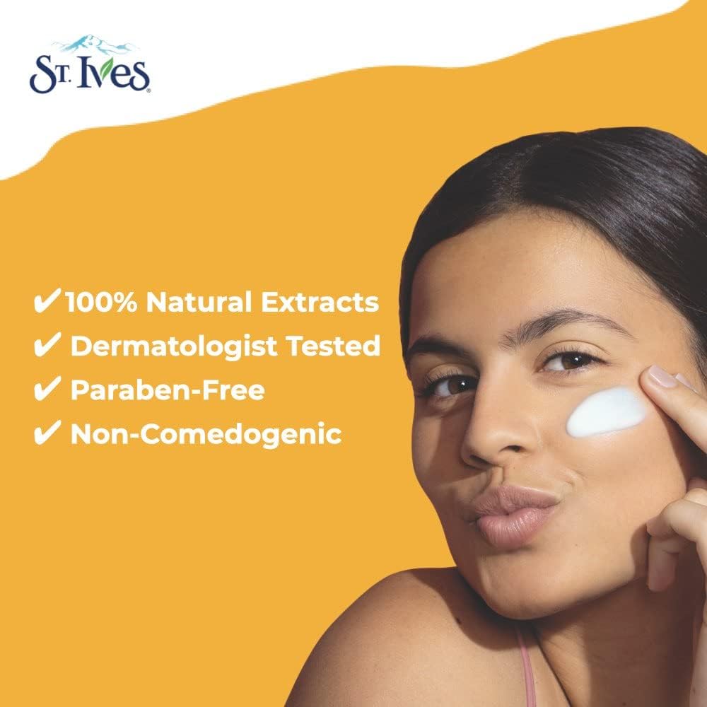 St. Ives Moisturizer Collagen and Elastin Facial Moisturizer Renewing Paraben Free, Dermatologist Tested, Cruelty Free 10 oz