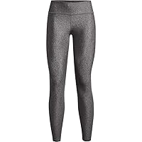 Under Armour Women's HeatGear Mid No-Slip Waistband Pocketed Leggings