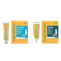 Antibiotic Infection Protection & Pain Relief Creams, 1 Oz and .5 Oz