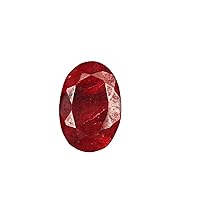 AAA+ Mozambique Blood Red Ruby Oval Cut 8.50 ct Faceted Gemstone for Jewelry Making, Ruby Gemstone Beads, Loose Gemstone