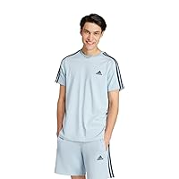 adidas Men's Essentials Single Jersey 3-Stripes T-Shirt