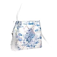 Hanfu Bag Shoulder Printed Crossbody Fairy Cloth Handbag Square Handle Bags For Women