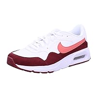 Women's Sports Low Top Shoes, White Adobe Team Red, 11 US