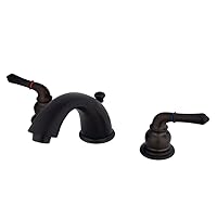 Elements of Design Magellan EB965 Widespread Lavatory Faucet 8-Inch to 16-Inch Centers, Oil Rubbed Bronze