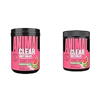 Animal Clear Whey Isolate Protein Powder Bundle - Watermelon Limeade Flavor, 500g (20 Servings) and 125g (5 Servings)